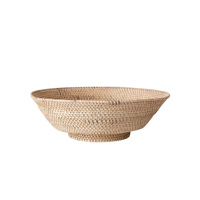 Marlie Woven Footed Basket