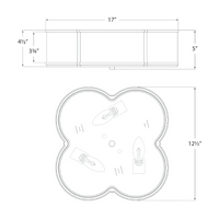 Basil Flush Mount