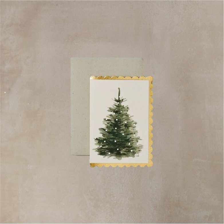 Greeting Card - Watercolour Tree