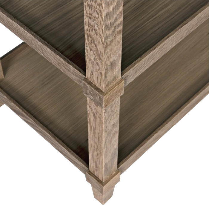 Carlsbad Side Table - Straight, Oak