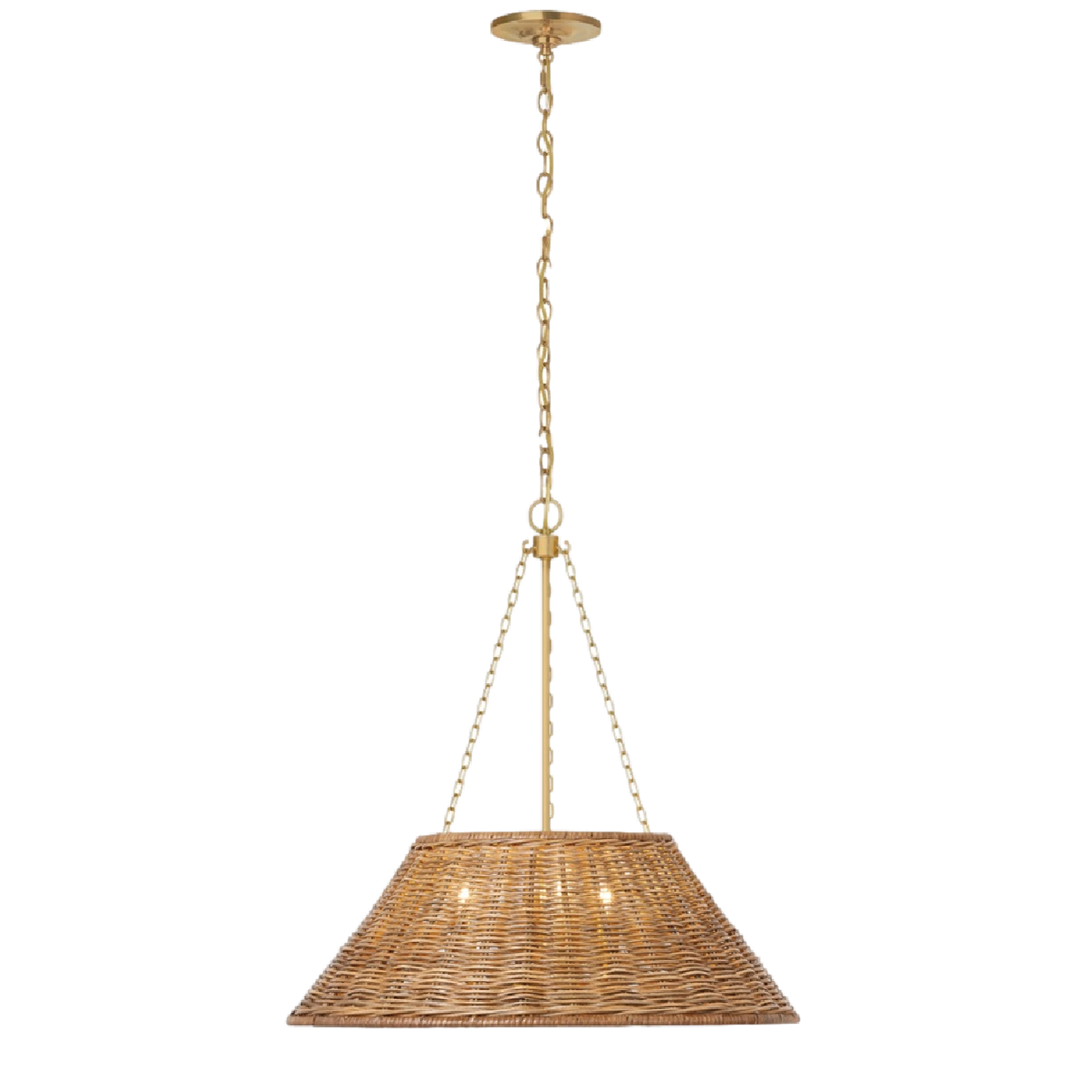 Corinne 24" Woven Hanging Shade