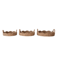Brittany Braided Rattan Trays