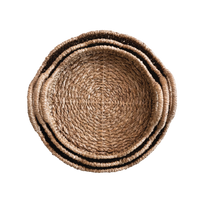 Brittany Braided Rattan Trays