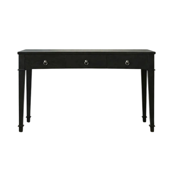 Curba Desk - Hand-Rubbed Black