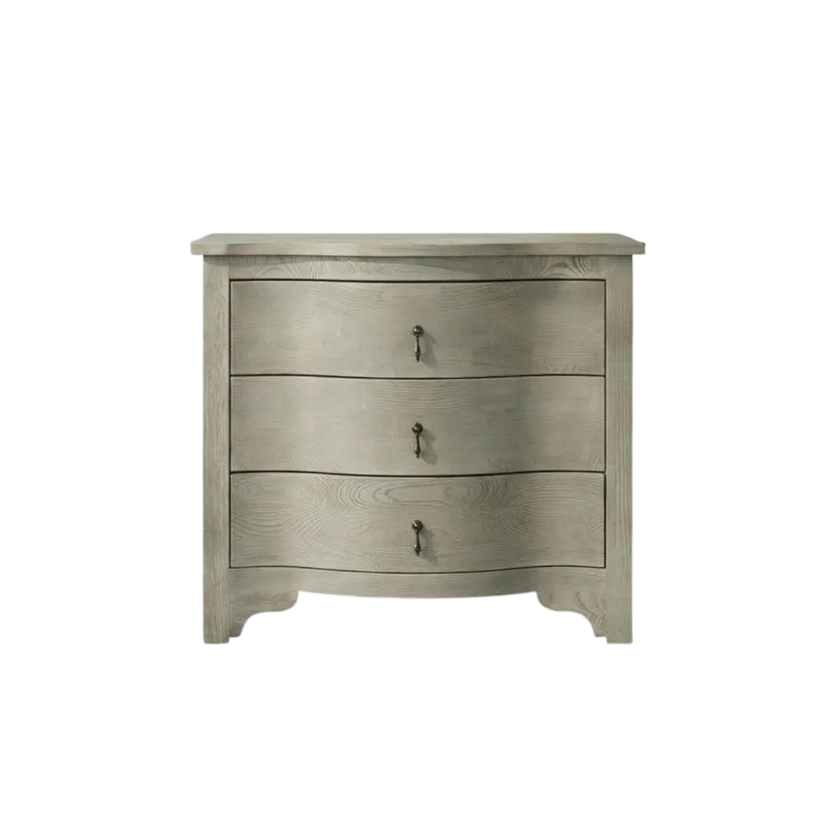 Curved Front Side Table