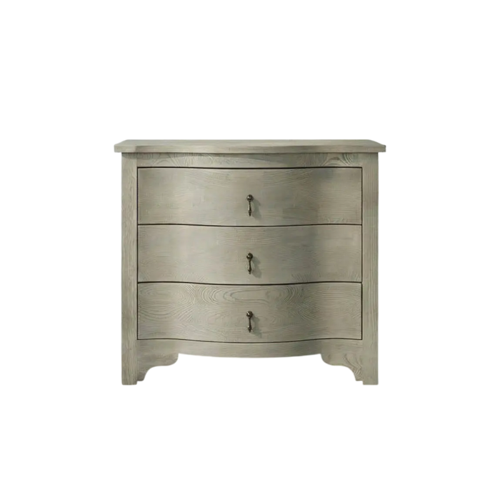 Curved Front Side Table