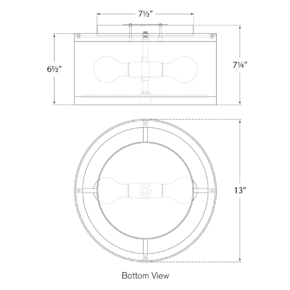 Walker Flush Mount