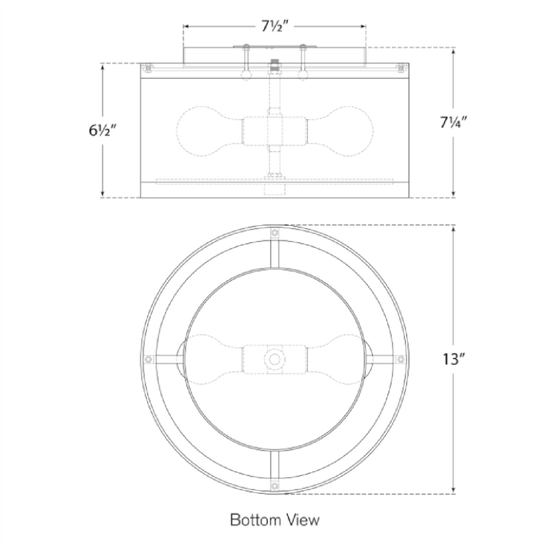 Walker Flush Mount