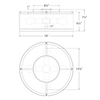 Walker Flush Mount