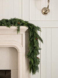 Holly Hills Cedar Garland - 9'