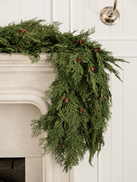 Winter Palisade Garland - 6'