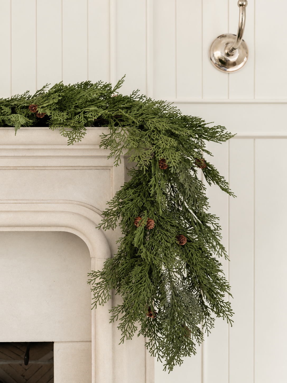 Winter Palisade Garland - 6'