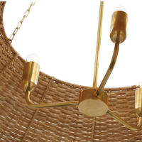Corinne Extra Large Woven Hanging Shade