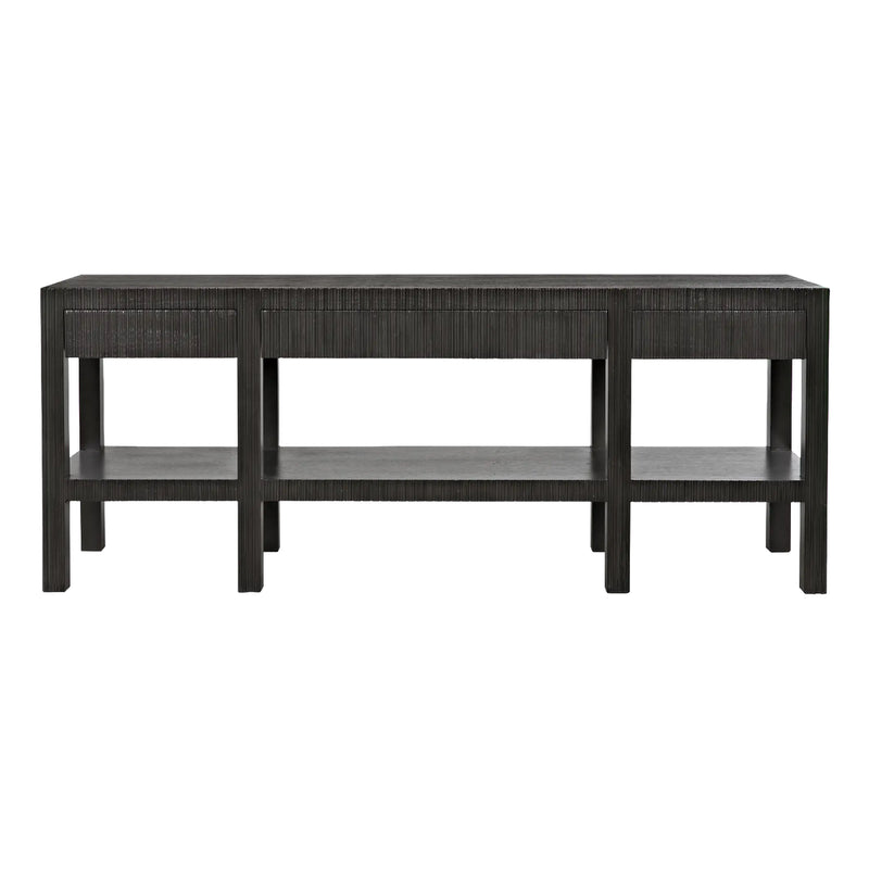 Conrad Console - Pale Black