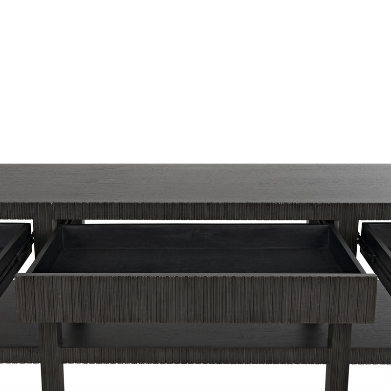 Conrad Console - Pale Black