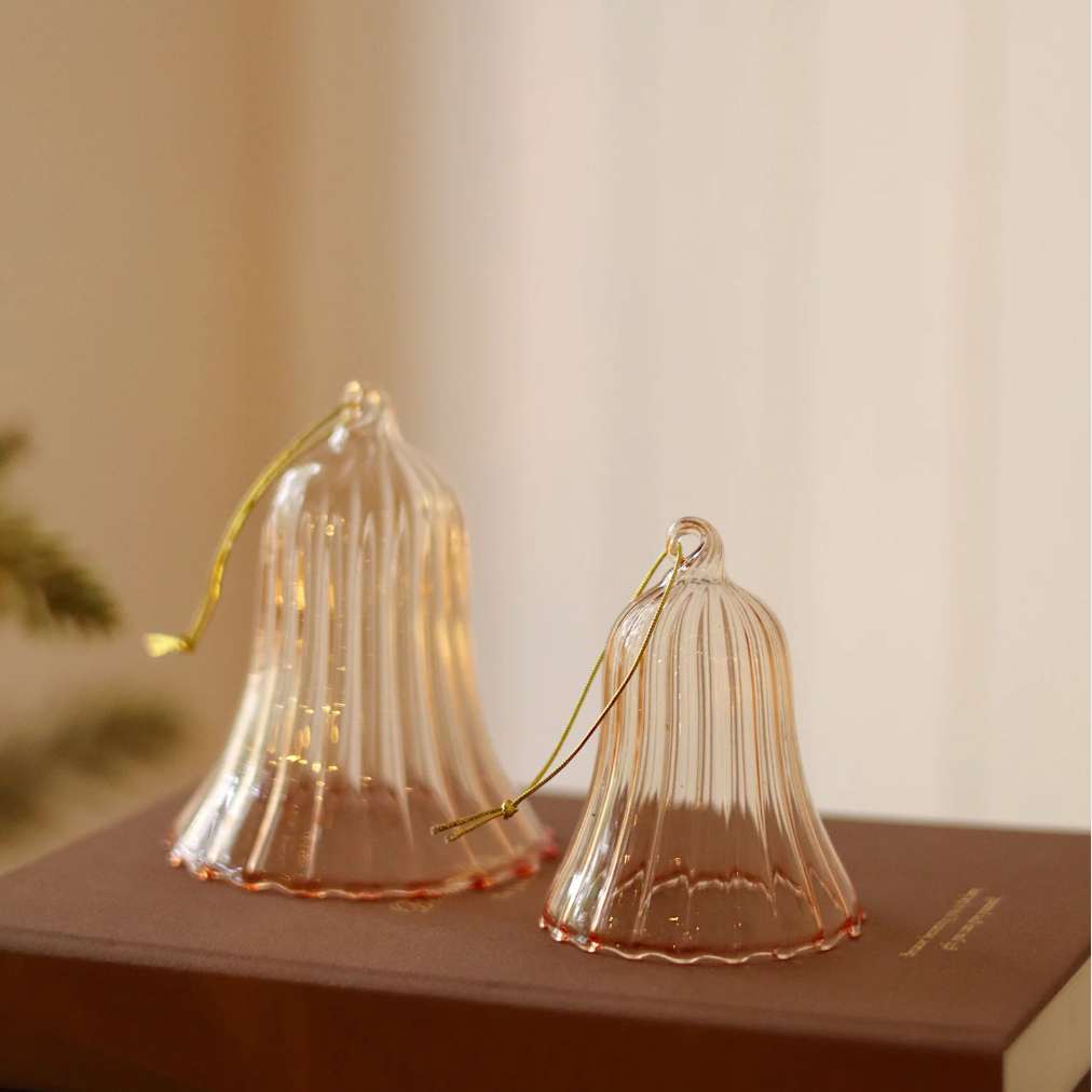 Matilda Bell Glass Ornaments