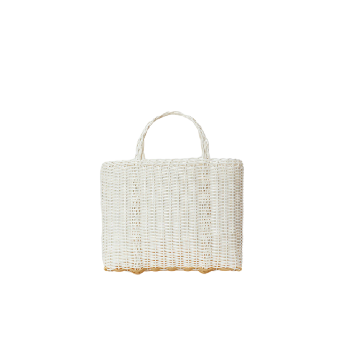 Mini Tote - Greyish-White