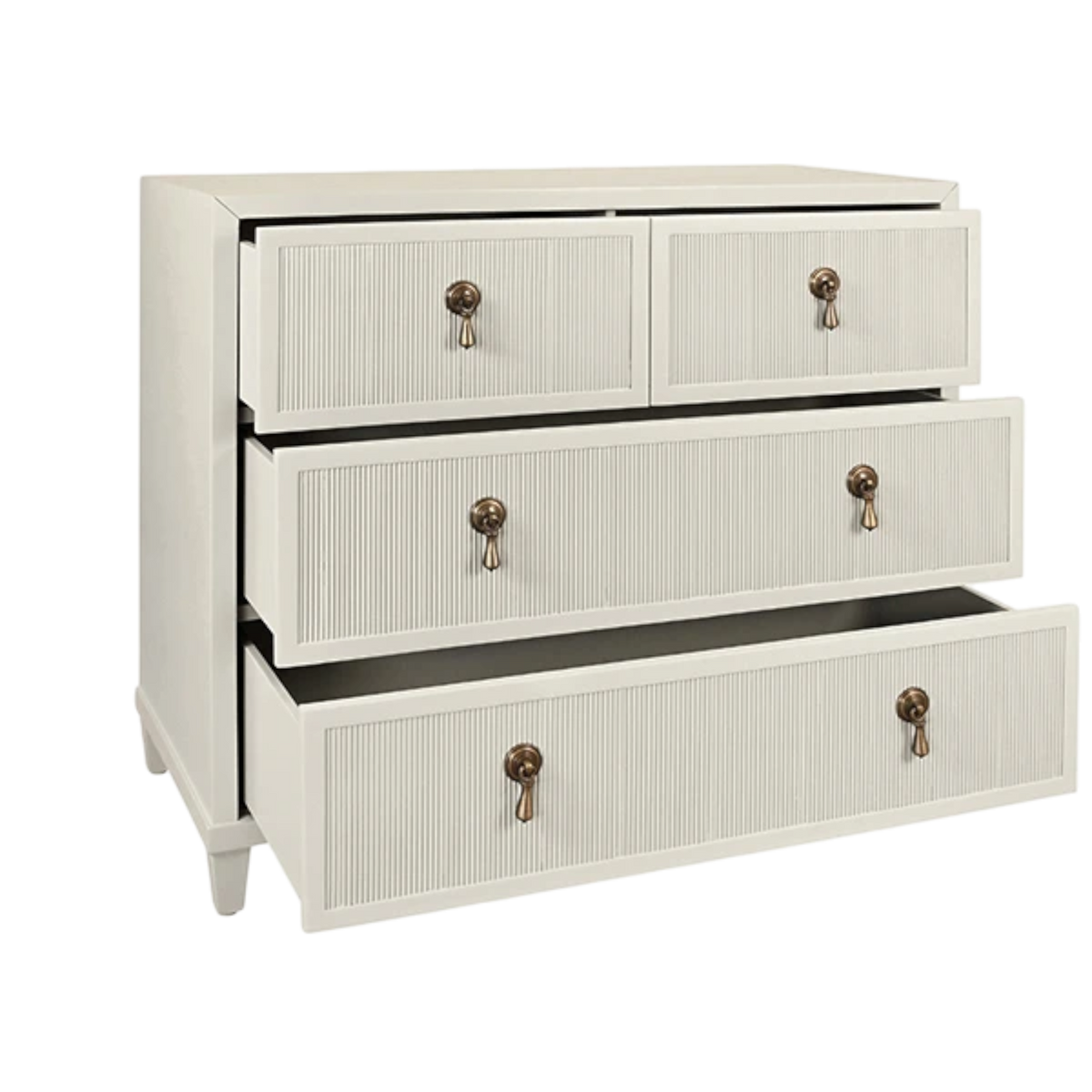 Hugh Chest - Antique White