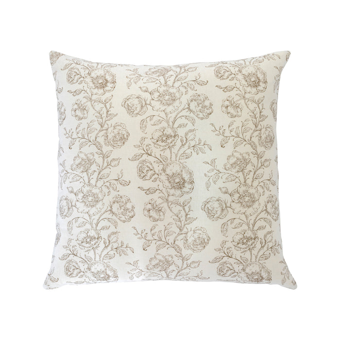 Mabel Pillow Cover - Birch - 22" x 22"
