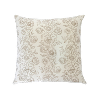 Mabel Pillow Cover - Birch - 22" x 22"