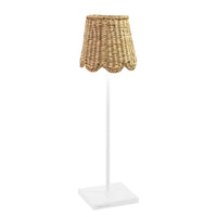 Poldina Scalloped Seagrass Lampshade