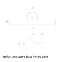 Hamilton Adjustable Picture Light