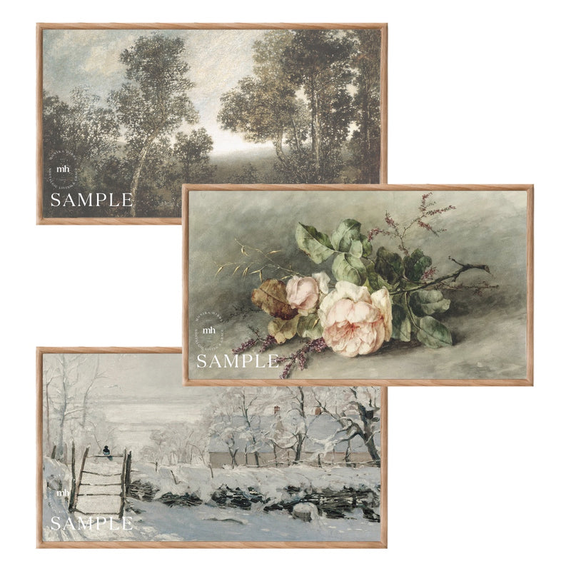 Winter 2023 - Digital TV Art Bundle