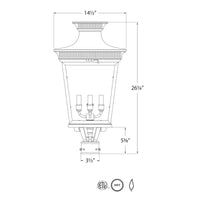 Elsinore Post Lantern
