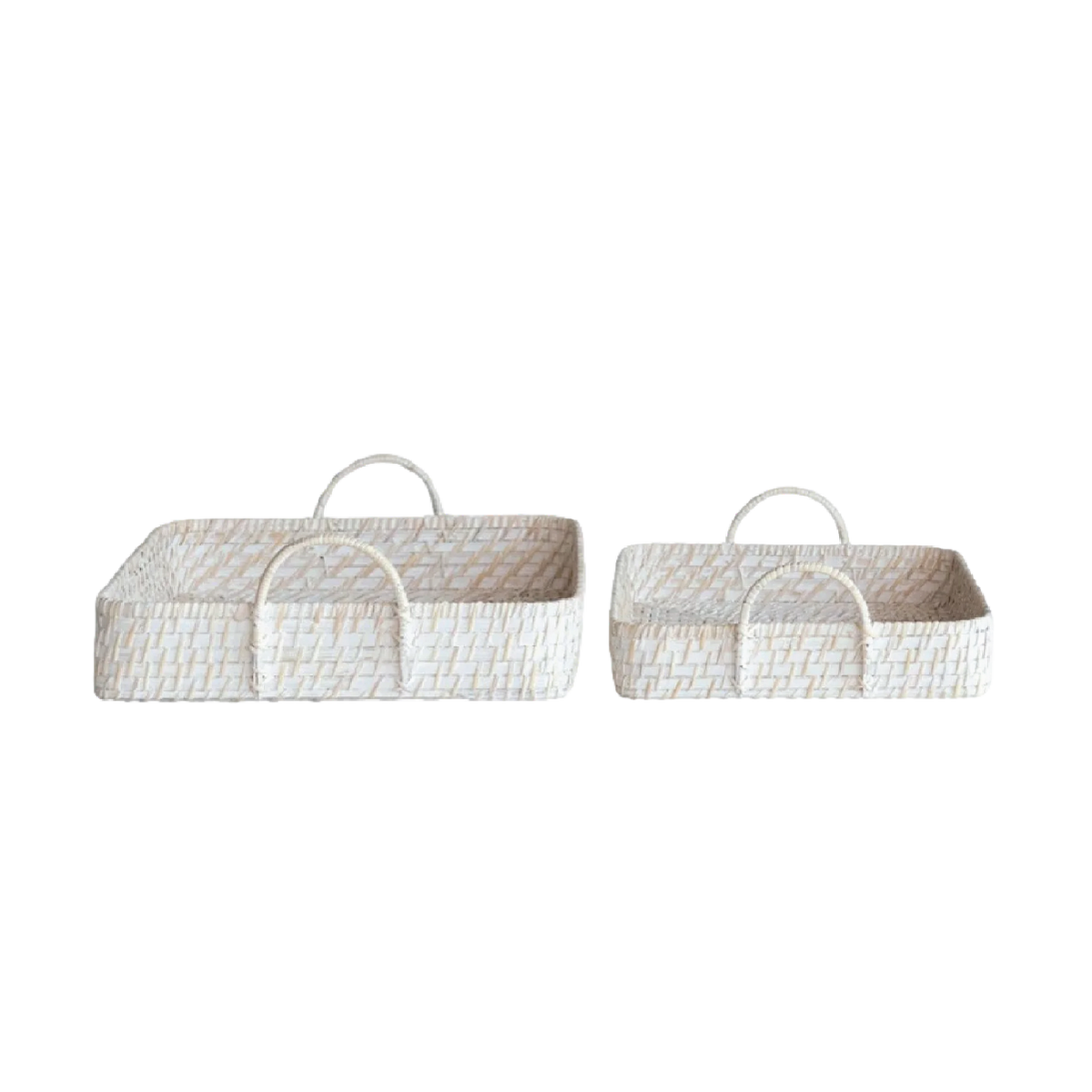 Willow Bamboo Basket Trays