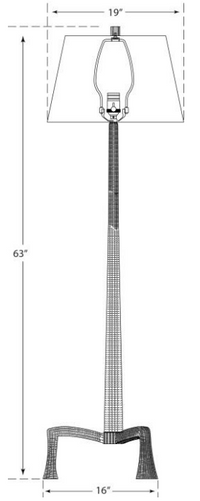 Strie Floor Lamp
