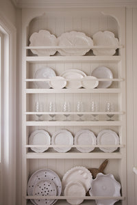 June Speckled & Scalloped Plate