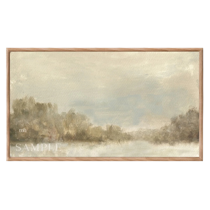 Winterscape No. 01 - Digital TV Art