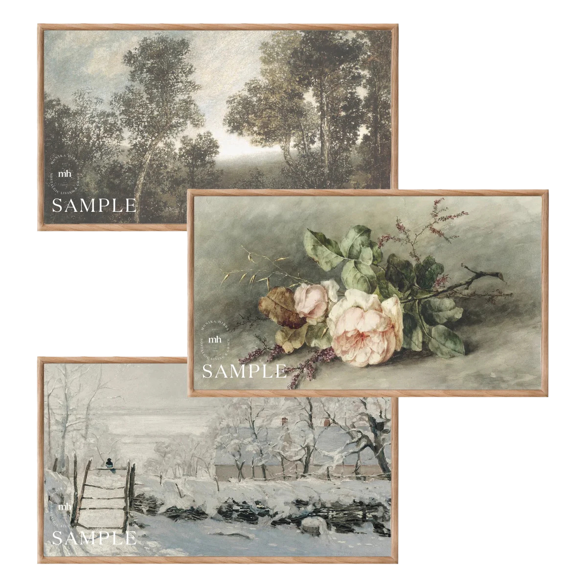 Winter Digital TV Art Bundle