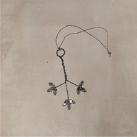 Winterleaf Beaded Ornament