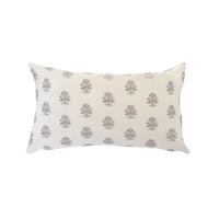 Iris Pillow Cover - Blush - 12" x 22"