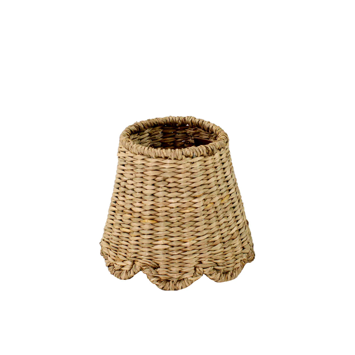 Poldina Scalloped Seagrass Lampshade