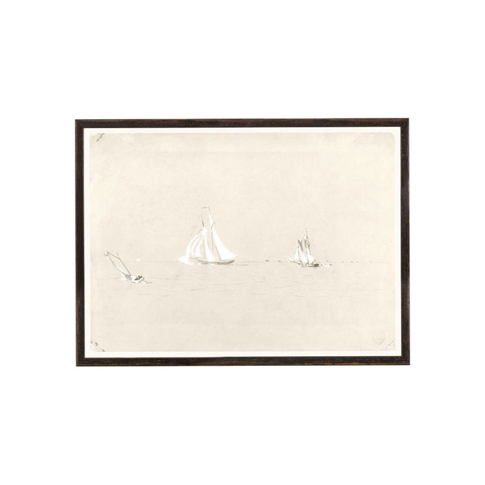 Schooners No. 02 Framed Artwork