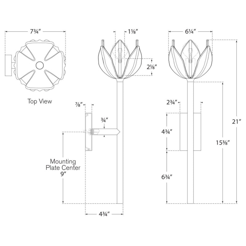 Alberto Medium Sconce