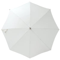 Premium Beach Umbrella - Antique White