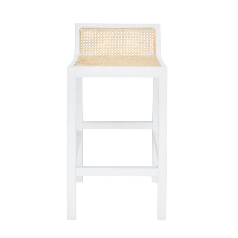 Saylor Low Back Counter Stool - White