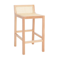 Saylor Low Back Counter Stool - Natural