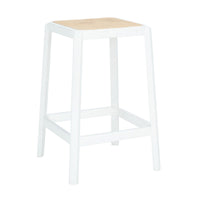 Naomie Counter Stool - White