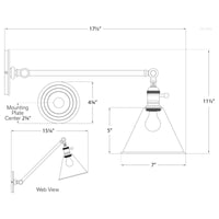 Boston Functional Single Arm Library Light