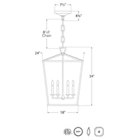 Darlana Pendant Lantern