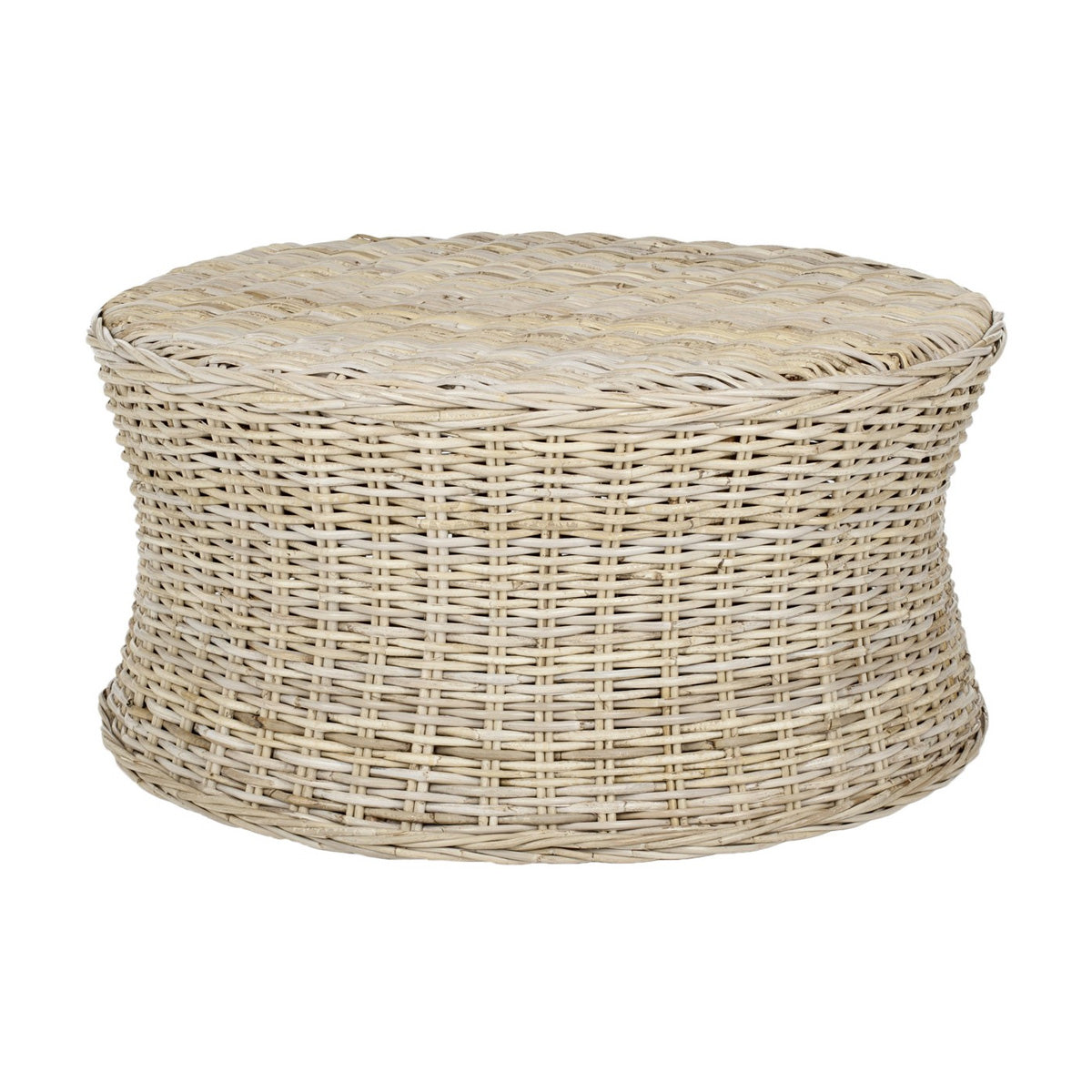 Laguna Cocktail Ottoman - Natural