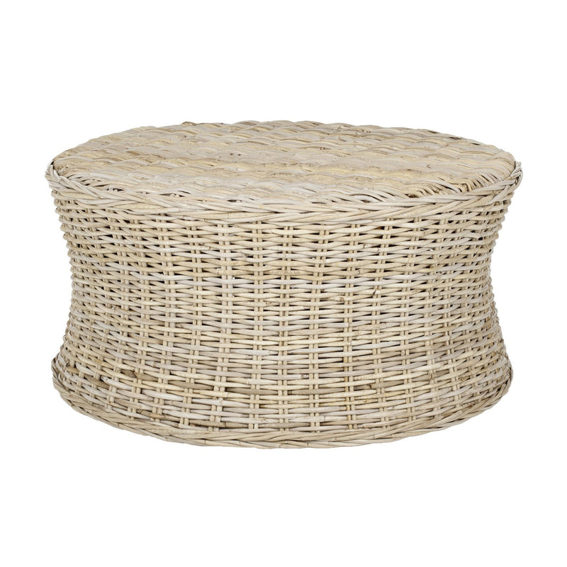Laguna Cocktail Ottoman - Natural