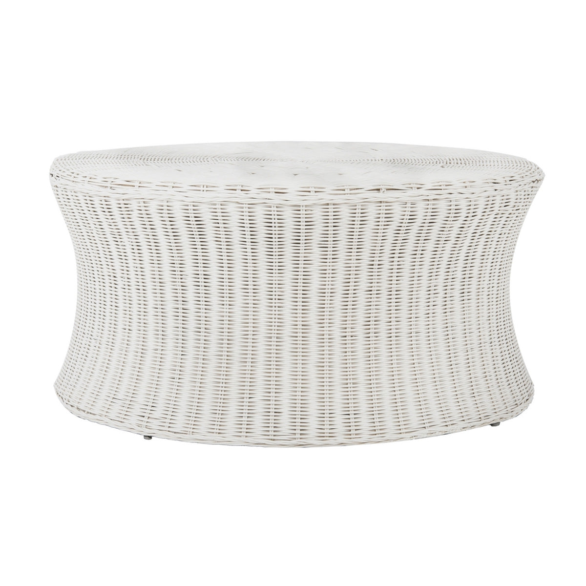 Laguna Cocktail Ottoman - White
