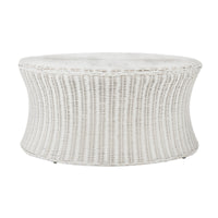 Laguna Cocktail Ottoman - White
