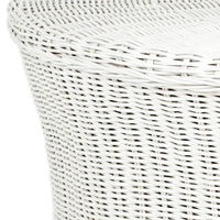Laguna Cocktail Ottoman - White