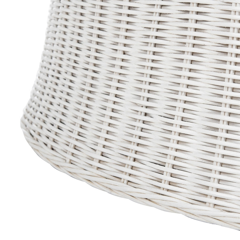 Laguna Cocktail Ottoman - White